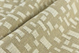 Natural Cotton Linen Blend Abstract Woven Geometric Upholstery Fabric For Chair Cushion Pillow Bench