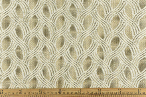 Natural Farmhouse Cotton Linen Blend Abstract Geometric Crossed Woven Textured Upholstery Fabric For Chair |Country Decor Fabric For Cushion