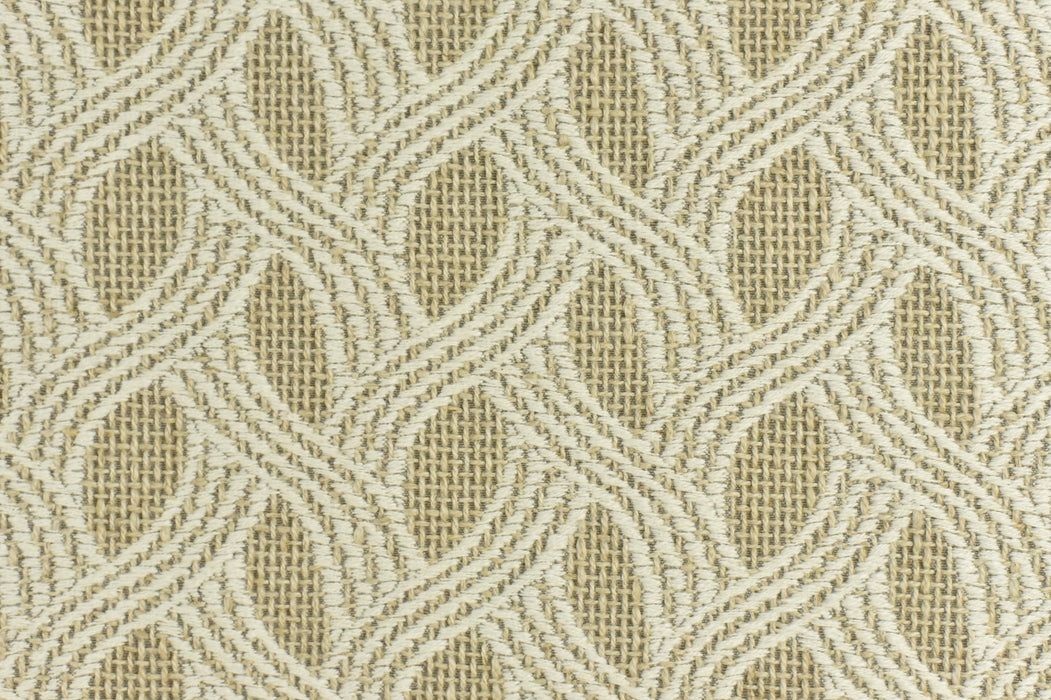 Natural Farmhouse Cotton Linen Blend Abstract Geometric Crossed Woven Textured Upholstery Fabric For Chair |Country Decor Fabric For Cushion