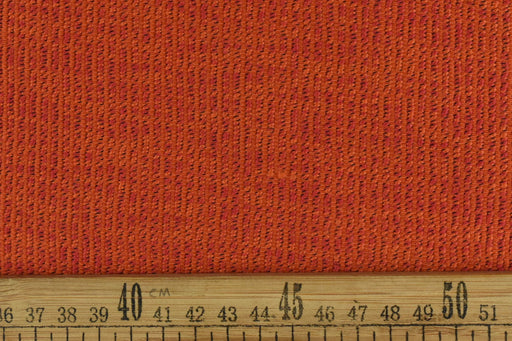 Burnt Orange Stripe Outdoor Upholstery Fabric For Chair Cushion|Solution Dyed Patio Furniture Fabric For Couch