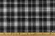 Heavy Weight Durable Comfortable Black White Check Plaid Country Upholstery Fabric For Chair|Vintage Geometric Jacquard Fabric For Cushion