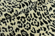 Heavy Weight 100% Cotton Leopard Cut Velvet Upholstery Fabric|Gold Black Cheetah Geometric Animal Luxury Furniture Fabric For Ottoman Chair