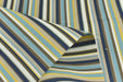 Water Resistant Garden Patio Striped Outdoor Upholstery Fabric For Chair in Navy Blue Olive Yellow|Water Stain Resistant Furniture Fabric