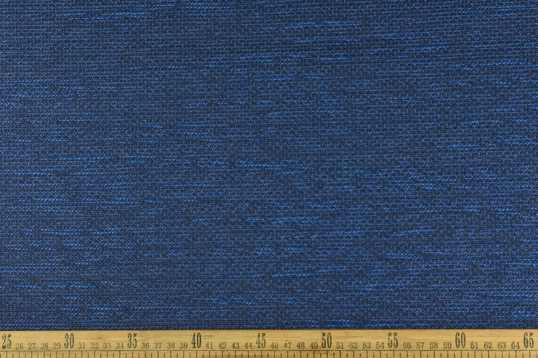 Navy Blue Plain Woven Indoor Outdoor Upholstery Fabric For Chair Sofa|Pet Friendly Stain Resistant Fade Resistant Fabric For Cushion Pillow