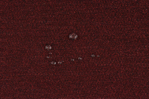 Dark Red Woven Garden Patio Outdoor Upholstery Fabric For Chair|Pet Friendly Water Stain Resistant Home Decor Fabric For Cushion Pillow