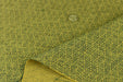 Chartreuse Green Crosshatch Geometric Woven Outdoor Upholstery Fabric For Chair|Garden Patio Outdoor Furniture Fabric For Couch Cushion