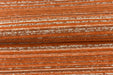 Heavy Weight Orange Rust Stripe Boucle Outdoor Upholstery Fabric For Patio Furniture Chair|Water Stain UV Resistant Outdoor Cushion Fabric