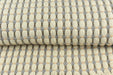 Extra Heavy Weight Cotton Blend Cream Grey Taupe Thick Stripe Woven Upholstery Fabric For Chair|Modern Fabric For Couch Bed-55"/1150GSM