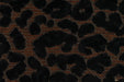 Heavy Weight Raised Leopard Cut Velvet Upholstery Fabric For Chair|Cheetah Abstract Geometric Animal Luxury Furniture Fabric For Couch