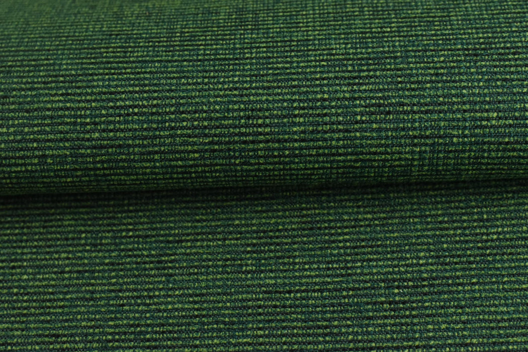 Vintage Green and Chartreuse Stripe Textured Woven Outdoor Upholstery Fabric For Chair Sofa|Garden Patio Furniture Fabric For Cushion Pillow