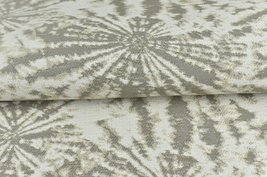 Sliver Gray Abstract Fireworks Outdoor Beach Cushion Upholstery Fabric|UV Resistant Furniture Fabric For Outdoor Cushion Table Runner