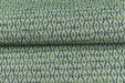 Green Diamond Geometric Garden Patio Outdoor Upholstery Fabric For Chair Ottoman|Outdoor Bar Decor Reupholstery Fabric For Cushion Pillow