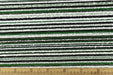 Heavy Weight Green Stripe Boucle Garden Outdoor Furniture Upholstery Fabric For Chair Cushion|Water Stain Resistant Outdoor Cushion Fabric