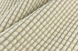 Extra Heavy Weight Cotton Blend Cream Grey Taupe Thick Stripe Woven Upholstery Fabric For Chair|Modern Fabric For Couch Bed-55"/1150GSM