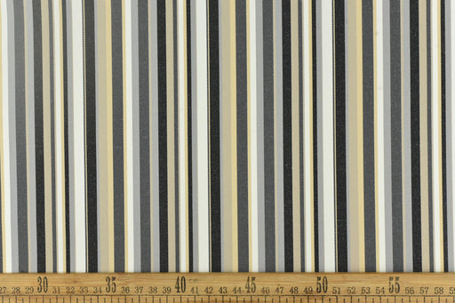 Black Grey Beige Garden Patio Striped Outdoor Upholstery Fabric For Chair Sofa Pillow|Solution Dyed Polyester Outdoor Furniture Fabric