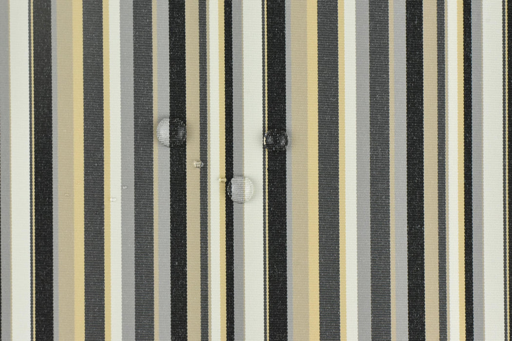 Black Grey Beige Garden Patio Striped Outdoor Upholstery Fabric For Chair Sofa Pillow|Solution Dyed Polyester Outdoor Furniture Fabric