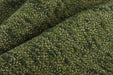 Designer Upmarket Heavy Weight Irregular Moss Green Cotton Wool Blend Boucle Upholstery Fabric For Chair Couch|Soft Chunky Furniture Fabric