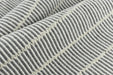 Designer Heavy Weight Wool Linen Cotton Blend Fancy Stripe Upholstery Fabric ForChair|Upmarket Home Decor Cream Grey Fabric For Couch Pillow