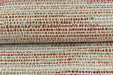 Extra Wide Designer Red Burnt Orange Upholstery Fabric and Drapery Fabric|Modern Striped Furniture and Curtain Fabric 110.4"(290CM)