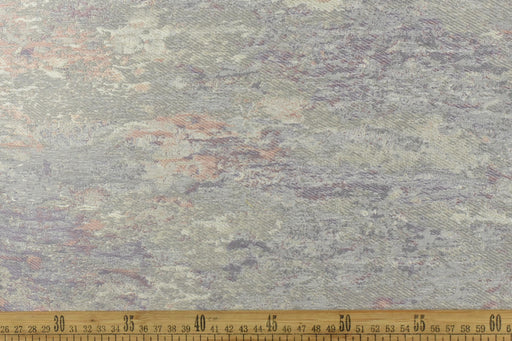 Designer Multi-Colored Abstract Woven Jacquard Upholstery Fabric For Chair Curtain|Purple Pink Home Decor Fabric For Furniture Drapery