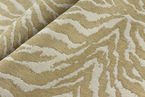 Vintage Tiger Animal Skin Textured Chenille Jacquard Upholstery Fabric For Chair Cushion|Brown Chenille Wild Animal Fabric