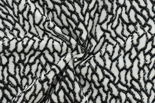 Heavy Weight Gold Black Abstract Geometric Upholstery Fabric For Chair|Hgh End Black And White Designer Velvet Fabric For Furniture