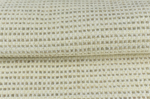 Heavy Weight Wool Linen Blend Ivory Grey Woven Upholstery Fabric Material For Cahir|Heavy Duty Textured Furniture Reupholstery Fabric
