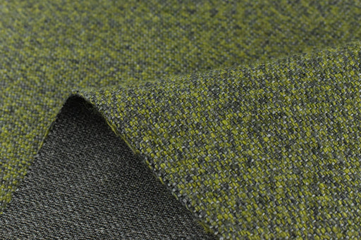 Extra Heavy Weight Wool Linen Blend Moss Green Upholstery Fabric For Cahir|Heavy Duty Textured Furniture Reupholstery Fabric 55”W/1020GSM