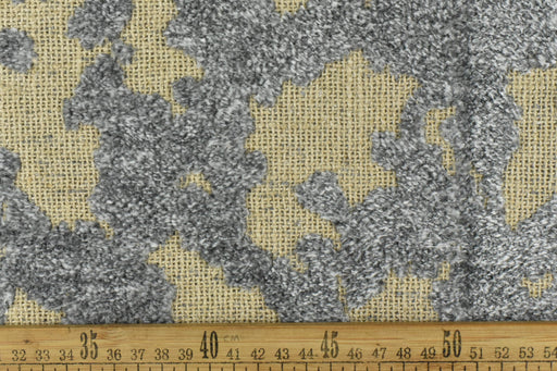 Heavyweight Cotton Linen Blend Plushed Texture Abstract Geometric Upholstery Fabric For Chair Cushion|Modern Furniture Reupholstery Fabric