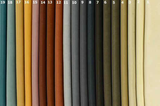 Heavy Weight Luxury and Ultra Soft Green/Red/Pink/Orange/Brown Velvet Upholsetry Fabric By The Yard For Furniture Chair Curtain-58 Colors