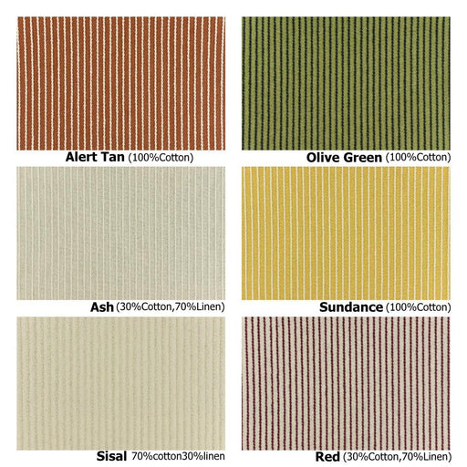 Natural 100% Pure Cotton/Linen Blend Olive Green Chalk Stripes Upholsetry Fabric For Chair Curtain|Soft Reddish Brown Woven Country Fabric