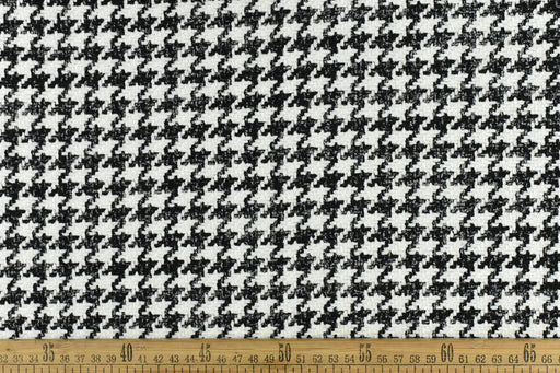 Heavy Weight Black White Houndstooth Plaid Upholstery Fabric For Chair Couch|Vintage Geometric Olive Green Check Furniture Fabric-780GSM