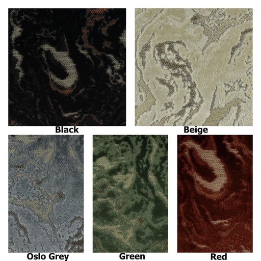 Heavy Weight Red Burnt Orange Abstract Geometric Raised Cut Velvet Upholstery Fabric By The Yard For Chair|Beige/Green 3D Cut Velvet Fabric