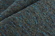 Designer Upmarket Heavy Weight Irregular Blue Cotton Wool Blend Boucle Upholstery Fabric For Chair Couch|Soft Chunky Furniture Fabric