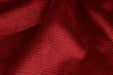 Clearance Sale!Heavy Weight Red Small Check Geometric Cut Velvet Upholstery Fabric For Chair|Luxury Shiny Velvet Fabric For Curtain Pillow