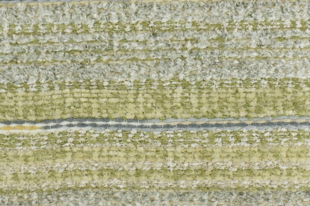 Vintage Heavy Wool Linen Cotton Blend Multi-Colored Striped Upholstery Fabric|Soft Furniture Fabric For Couch Chair Cushion Drapery 74"W