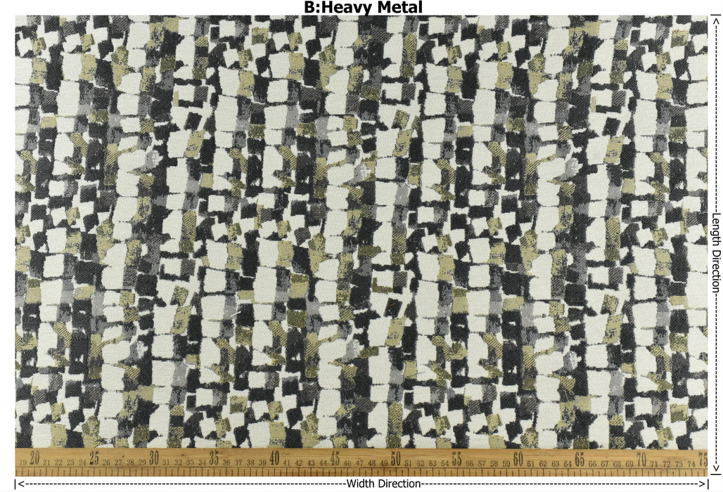 Heavy Weight Chartreuse Geen and Green Upholsetry Fabric|Botanical Floral Jacquard Fabric|Abstract Geometric Furniture Fabric for Chairs