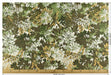 Heavy Weight Vintage Green Floral Jacquard Upholstery Fabric For Chair|Mid Century Modern Tapestry Fabric|Botanical Fabric for Headboard