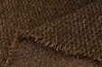 Luxury Heavy Weight Wool Linen Cotton Blend Reddish Brown Upholsetry Fabric|Vinatge Skin-Friendly Textured Rustic Upholstery for Chair