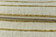 Extra Heavyweight Cotton Linen Blend Yellow Striped Upholstery Fabric For Chair|Chunky Raised Strip Fabric|Durable Furniture Fabric For Sofa