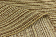 Designer High End Heavy Weight Cotton Blend Striped Boucle Upholstery Fabric|Textured Fabric For Chair Sofa|Brown Yellow Chunky Fabric