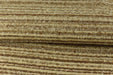 Designer High End Heavy Weight Cotton Blend Striped Boucle Upholstery Fabric|Textured Fabric For Chair Sofa|Brown Yellow Chunky Fabric