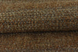 Designer Luxury Wool Linen Cotton Blend Boucle Upholstery Fabric|Textured Fabric For Chair Sofa|Brown Chunky Rustic Decor Fabric By The Yard