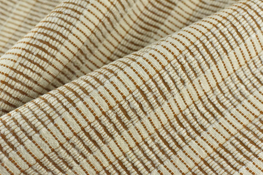 Designer Striped Geometric Textured Wool Cotton Linen Blend Upholstery Fabric For Chair Wall Covering|Fabric For Chair Seat Cushion Pillow