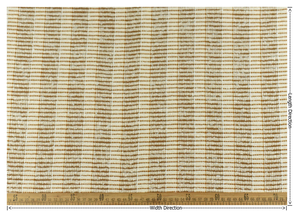 Designer Striped Geometric Textured Wool Cotton Linen Blend Upholstery Fabric For Chair Wall Covering|Fabric For Chair Seat Cushion Pillow