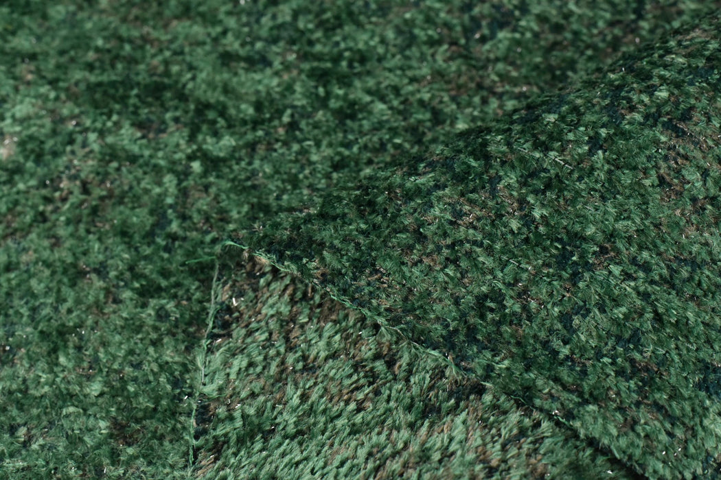 Heavy Weight Plushed and Shiny Green Upholstery Fabric For Chair|Heavy Duty Emerald Furniture Fabric|Designer Texture for Sofa Headboard