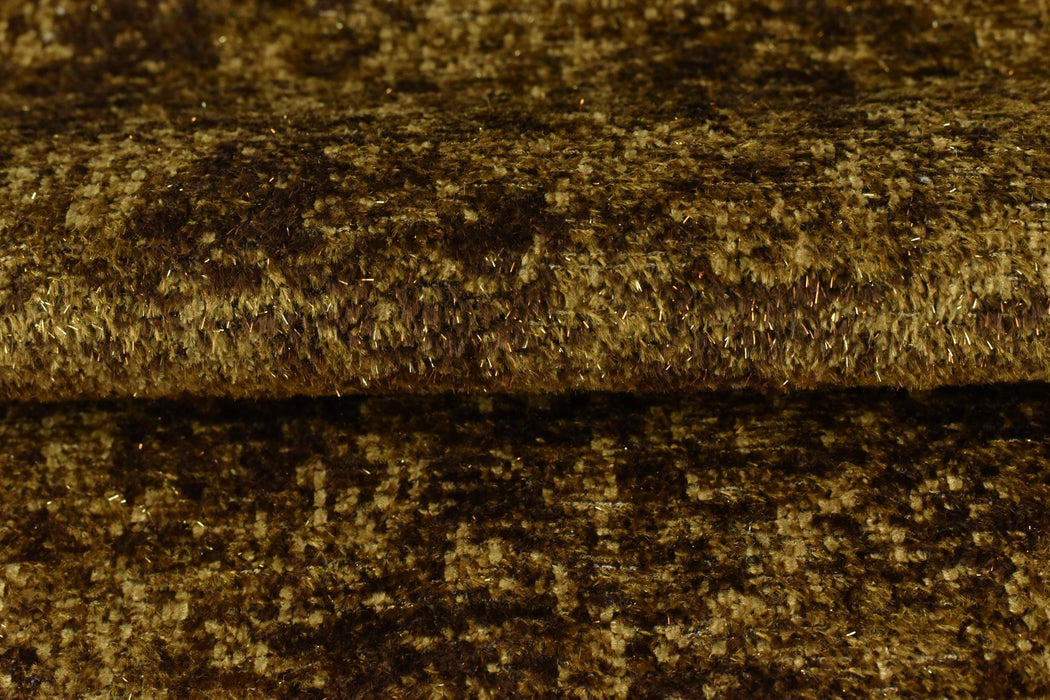 Heavy Weight Plushed and Shiny Gold Upholstery Fabric For Chair|Heavy Duty Luxury Furniture Fabric|Designer Texture for Sofa Headboard