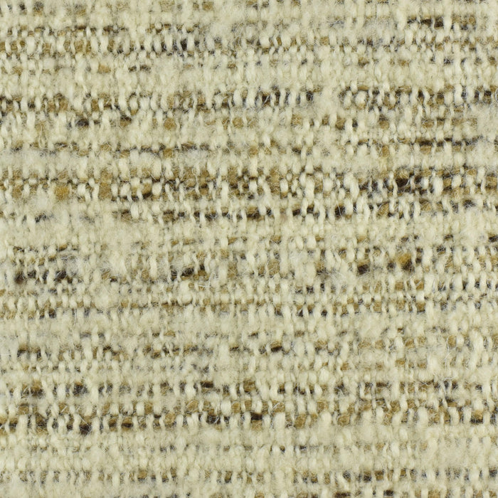 Upmarket Heavy Weight Wool Linen Blend Cream Tan Brown Boucle Upholstery Fabric|Textured Fabric Chair Sofa|Unique Chunky Furniture Fabric