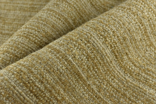 Designer High End Heavy Weight Wool Linen Blend Boucle Upholstery Fabric|Rustic Textured Fabric For Chair Sofa|Yellow Cream Chunky Fabric