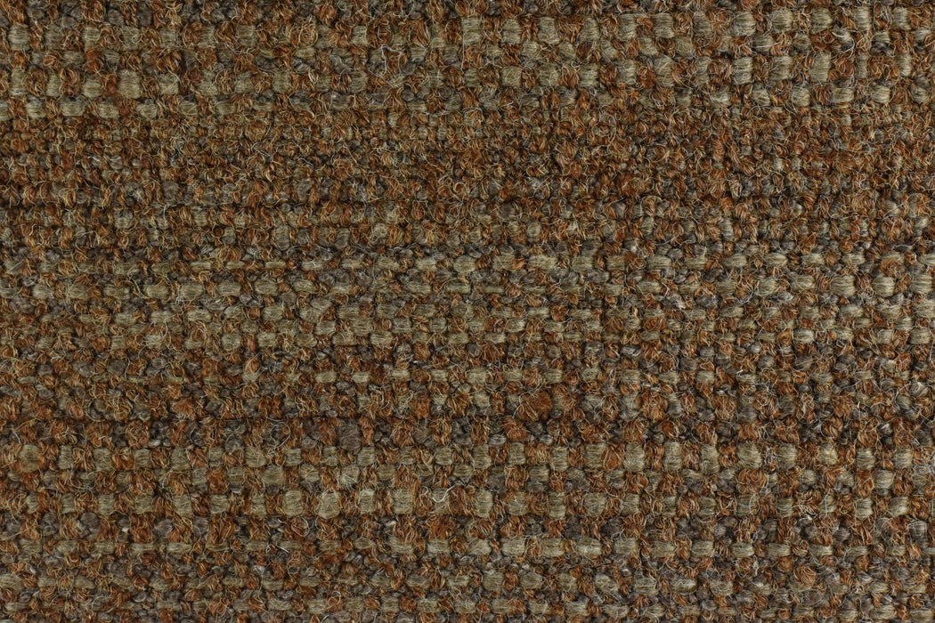 Designer Luxury Wool Linen Cotton Blend Boucle Upholstery Fabric|Textured Fabric For Chair Sofa|Brown Chunky Rustic Decor Fabric By The Yard